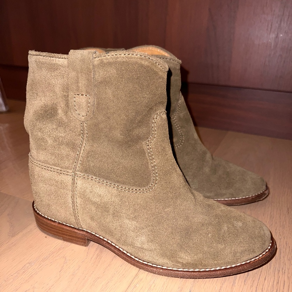 Isabel Marant Crisi suede ankle boots